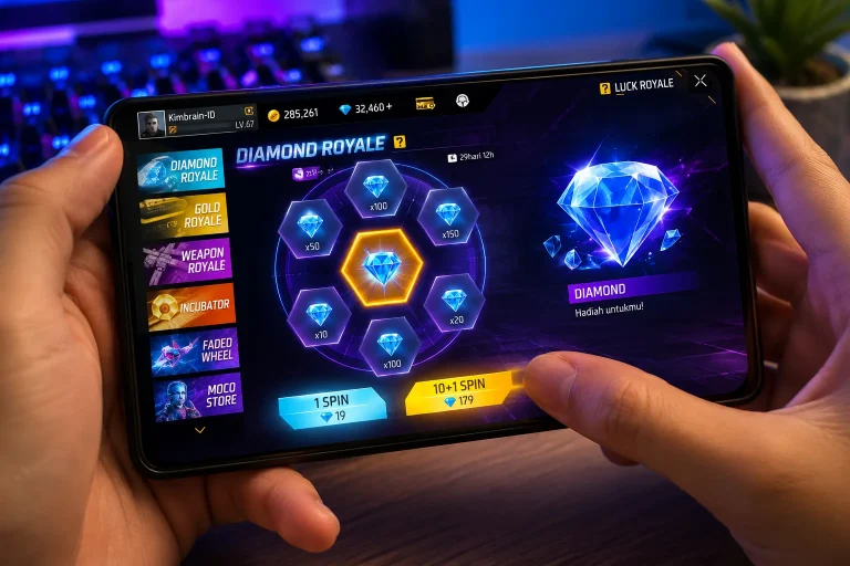 Cara Spin Diamond FF Gratis Aman atau Cuma Hoaks