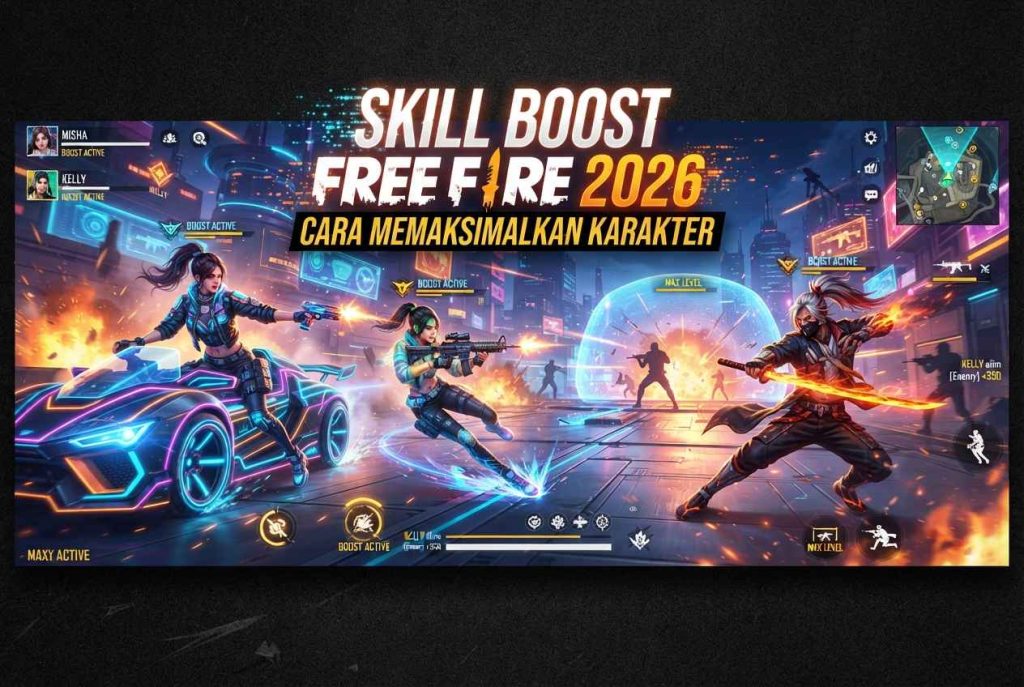 Skill Boost Free Fire 2026: Cara Memaksimalkan Karakter