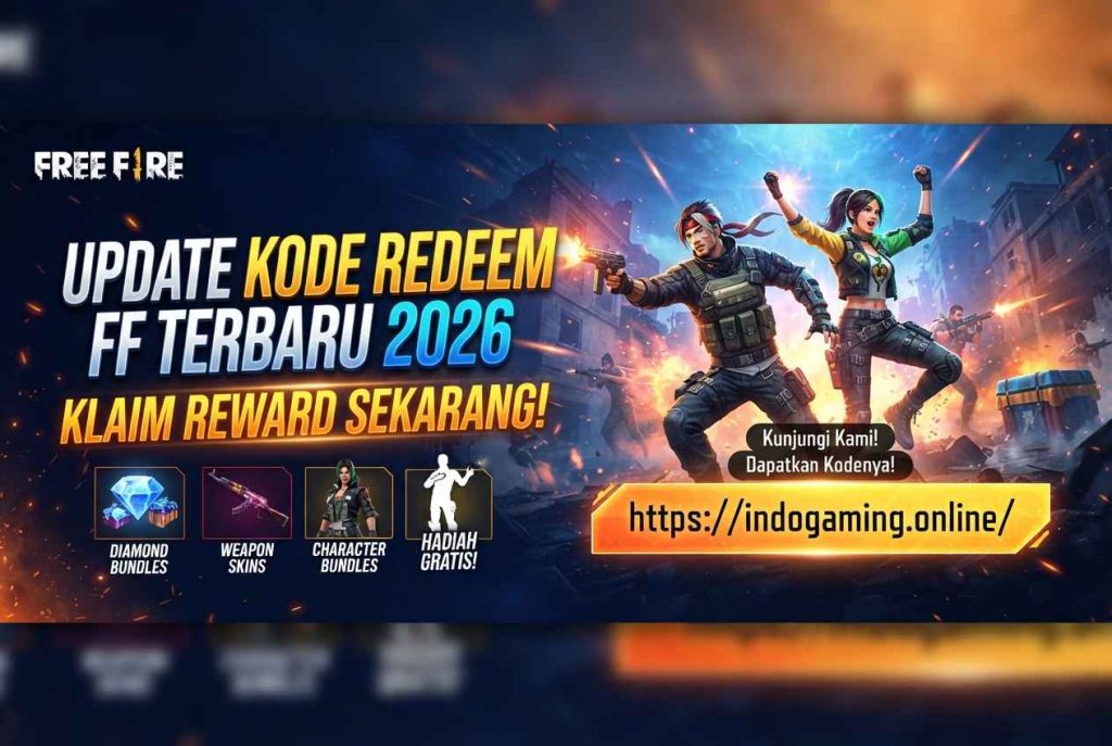 Update Kode Redeem FF Terbaru 2026, Klaim Reward Sekarang